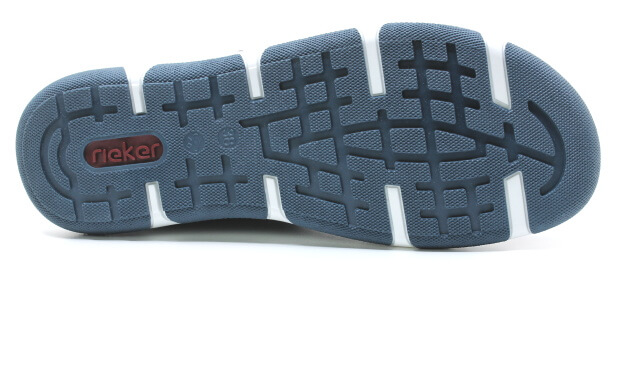 RIEKER 42408-14 blue, dámské polobotky vel.40