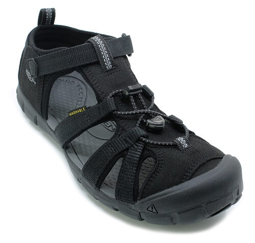 KEEN SEACAMP II CNX 1027418 black/grey, juniorské sandály vel.39
