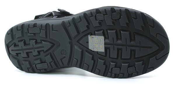 LEE COOPER LCW-26-34-4424M black/grey, pánské sandály