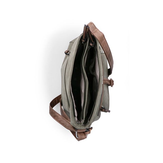 RIEKER H1340-54 khaki, dámská kabelka