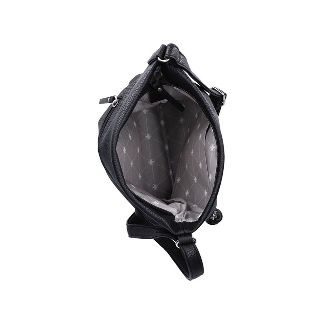 RIEKER H1073-01 black, dámská kabelka