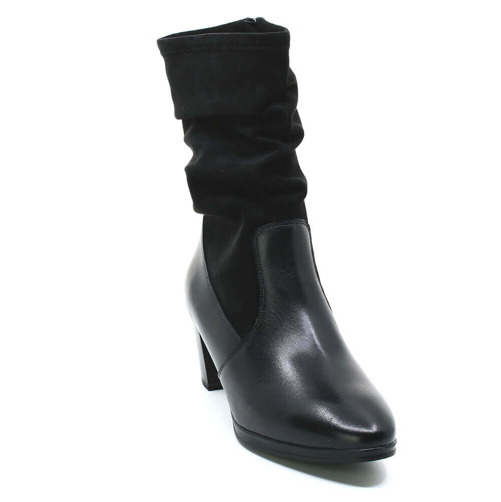 CAPRICE 9-25329-47 019 black comb, dámské polokozačky vel.37