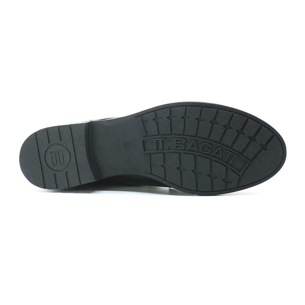 BAGATT D11-AFS3K-4050 black, dámská kotníčková obuv 