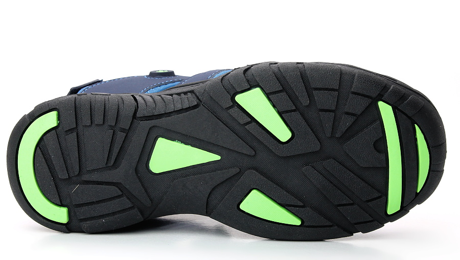 LICO NIMBO 470111 blau/lemon, dětské sandály vel.33