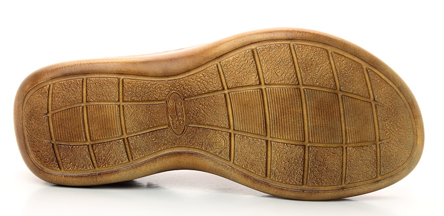 ORTO PLUS 3053-006 hnědá, dámské pantofle