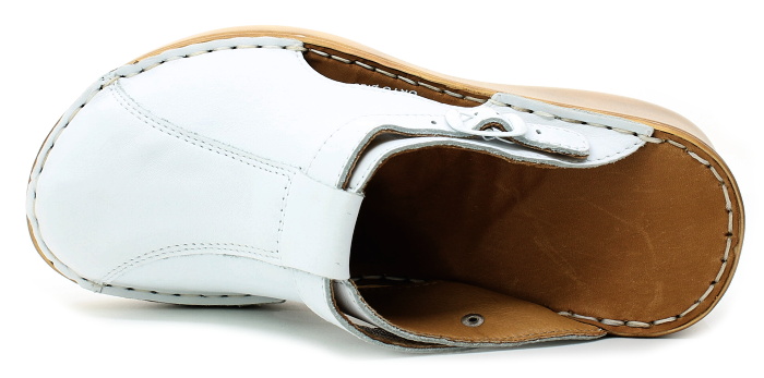 ORTO PLUS 3060-10 bílé, dámské nazouváky