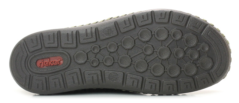 RIEKER B2457-14 blau, pánské mokasíny 