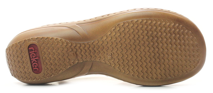 RIEKER 60855-31 rosa, dámské sandály