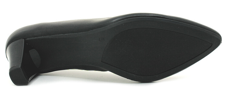 CAPRICE 9-22400-42 black nappa, dámské lodičky vel.6