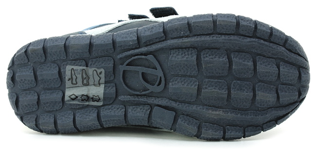 PONTE DA07-1-261 royal blue, dětské polobotky