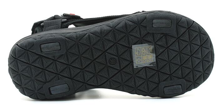 Lee Cooper 2615 L black, dámské sandály