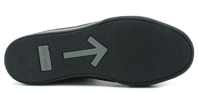 JOSEF SEIBEL Claire 69911 black-black, dámská kotníková obuv 