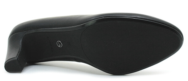 TAMARIS 1-22419-41 020 black matt, dámské lodičky 