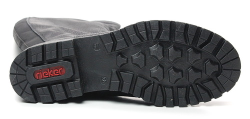 RIEKER 78554-00 black, dámské kozačky