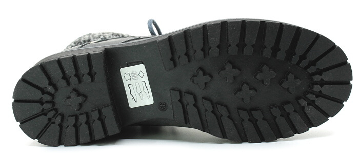 HILBY 1015 šedá, dámská kotníková obuv