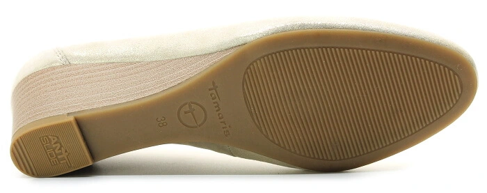 TAMARIS 1-22320-42 champagne, dámské lodičky vel.40