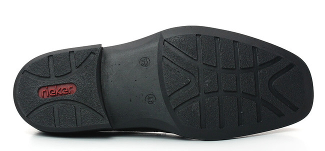 RIEKER B0812-00 black, pánské polobotky vel.40
