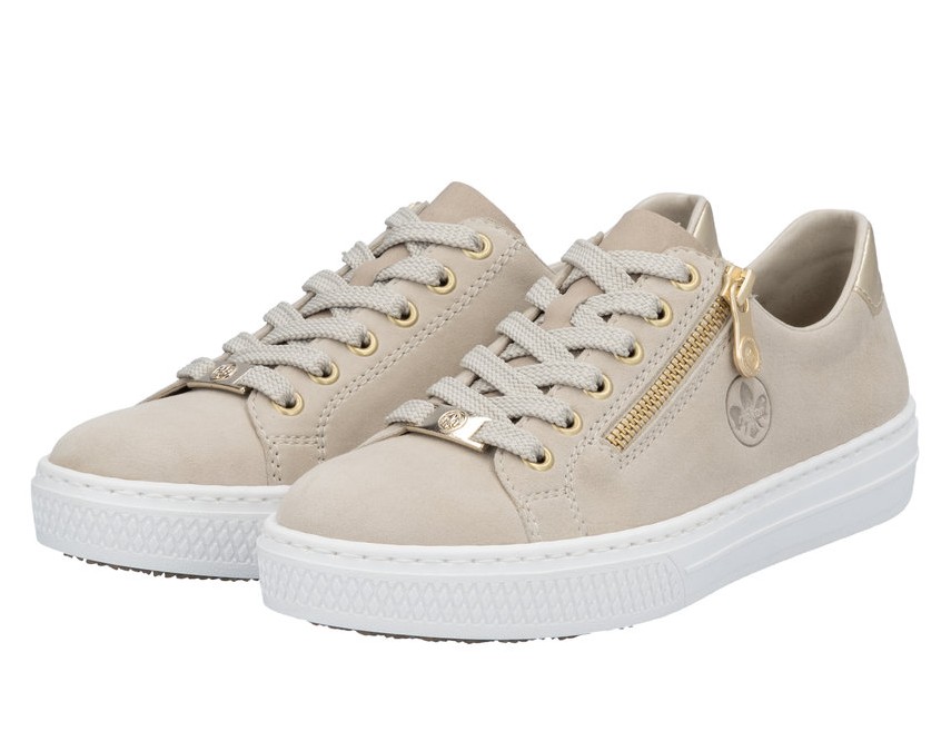 RIEKER L59L1-60 beige, dámské tenisky vel.40