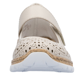 RIEKER N4299-60 beige, dámská obuv 