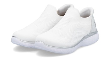 RIEKER M5072-80 white, dámské tenisky