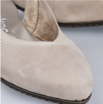 RIEKER 47063-60 beige, dámské lodičky vel.42