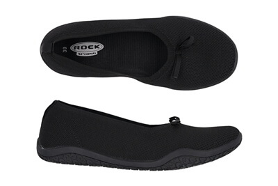 ROCK SPRING SHARON all black, dámské baleríny