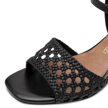 MARCO TOZZI 2-28382-44 001 black, dámské sandály 