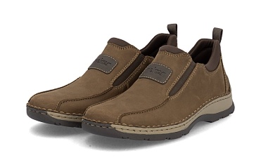 RIEKER 05363-26 brown, pánské mokasíny