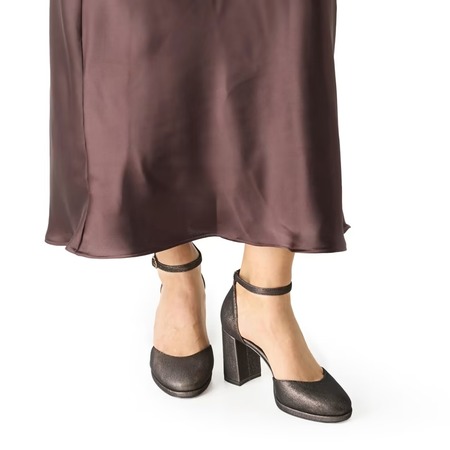 TAMARIS 1-22463-45 963 copper glam, společenské lodičky