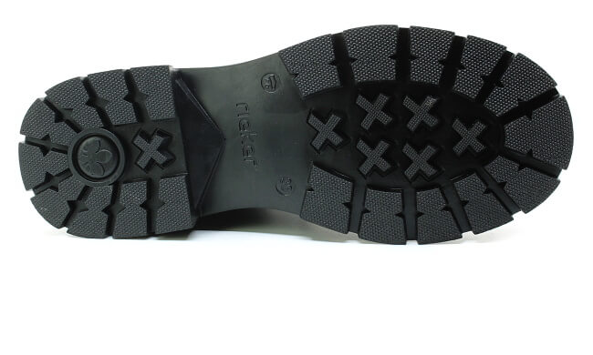 RIEKER Z9804-00 black, dámská kotníková obuv vel.39