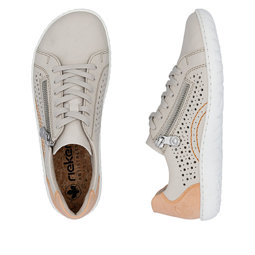 RIEKER 52824-60 beige, dámské tenisky