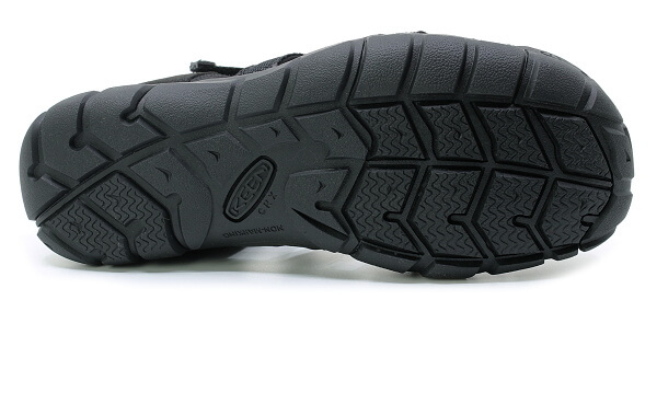 KEEN SEACAMP II CNX 1027418 black/grey, juniorské sandály vel.39