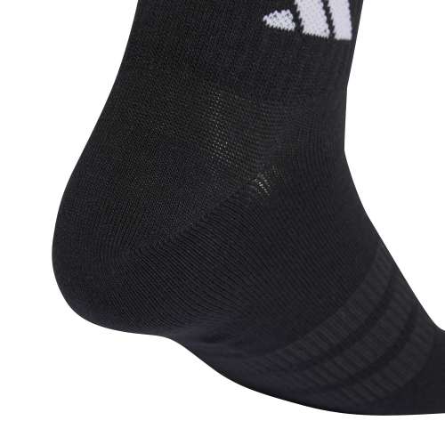 adidas ponožky THIN & LIGHT SPORTSWEAR ANKLE KC9613 black - 3 páry XS - EU 34-36