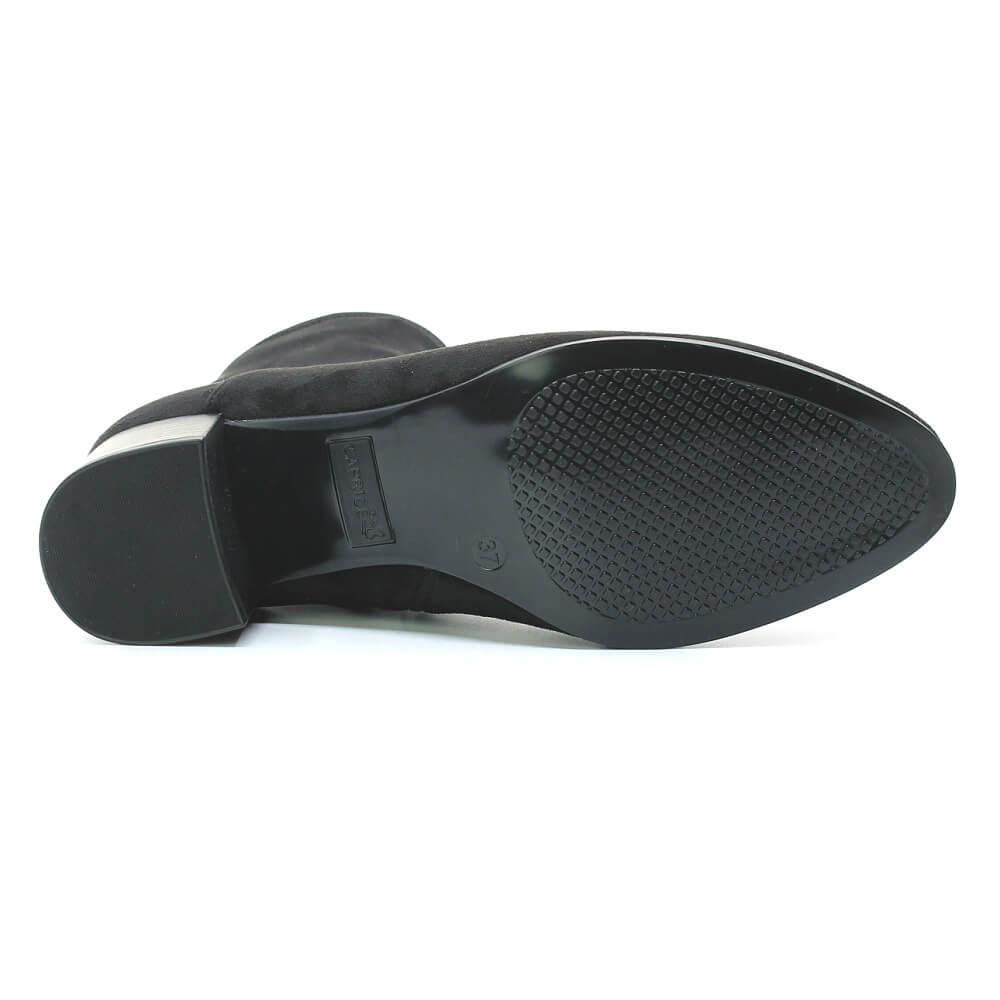 CAPRICE 9-25316-41 044 black stretch, dámské polokozačky vel.39