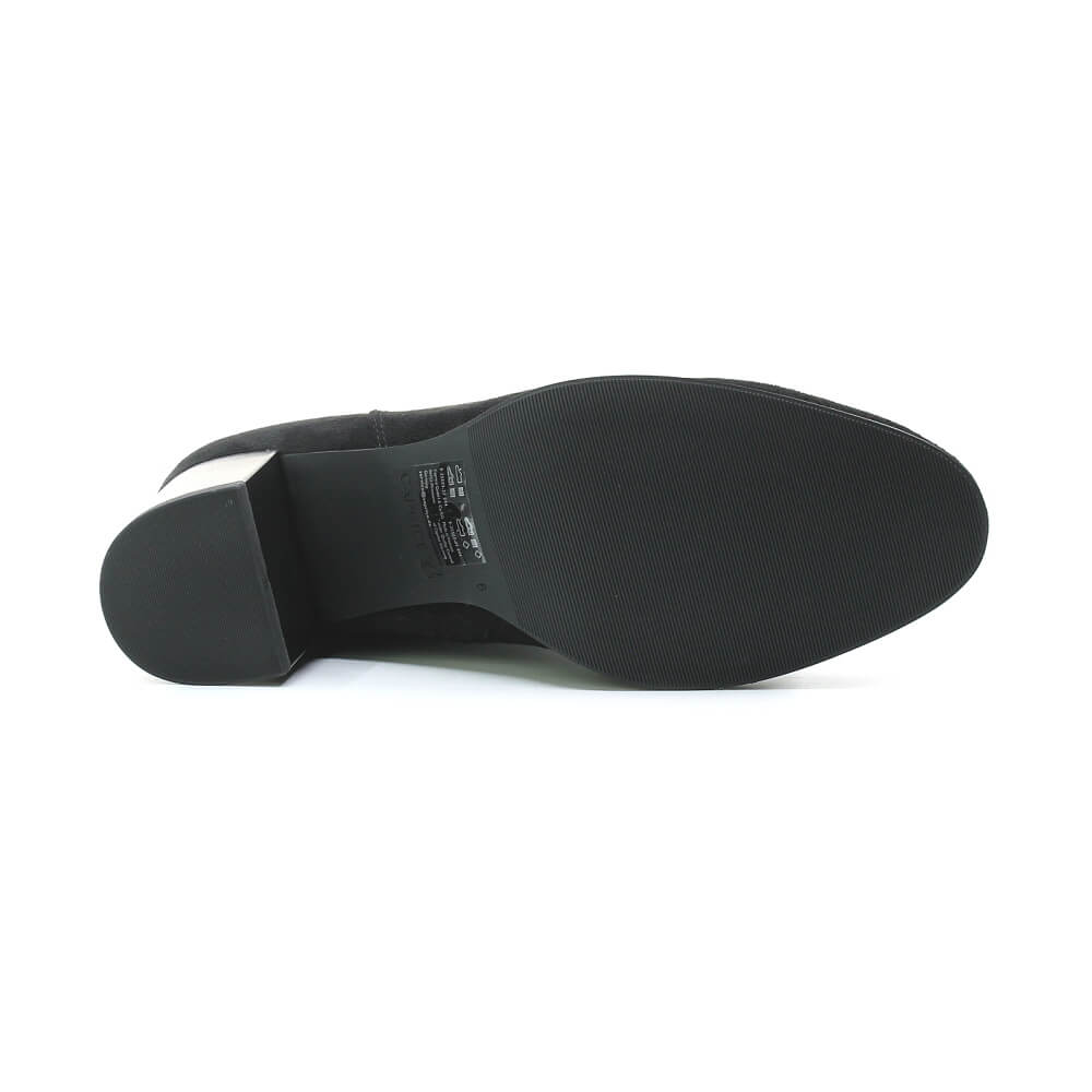CAPRICE 9-25503-45 044 black stretch, dámské kozačky