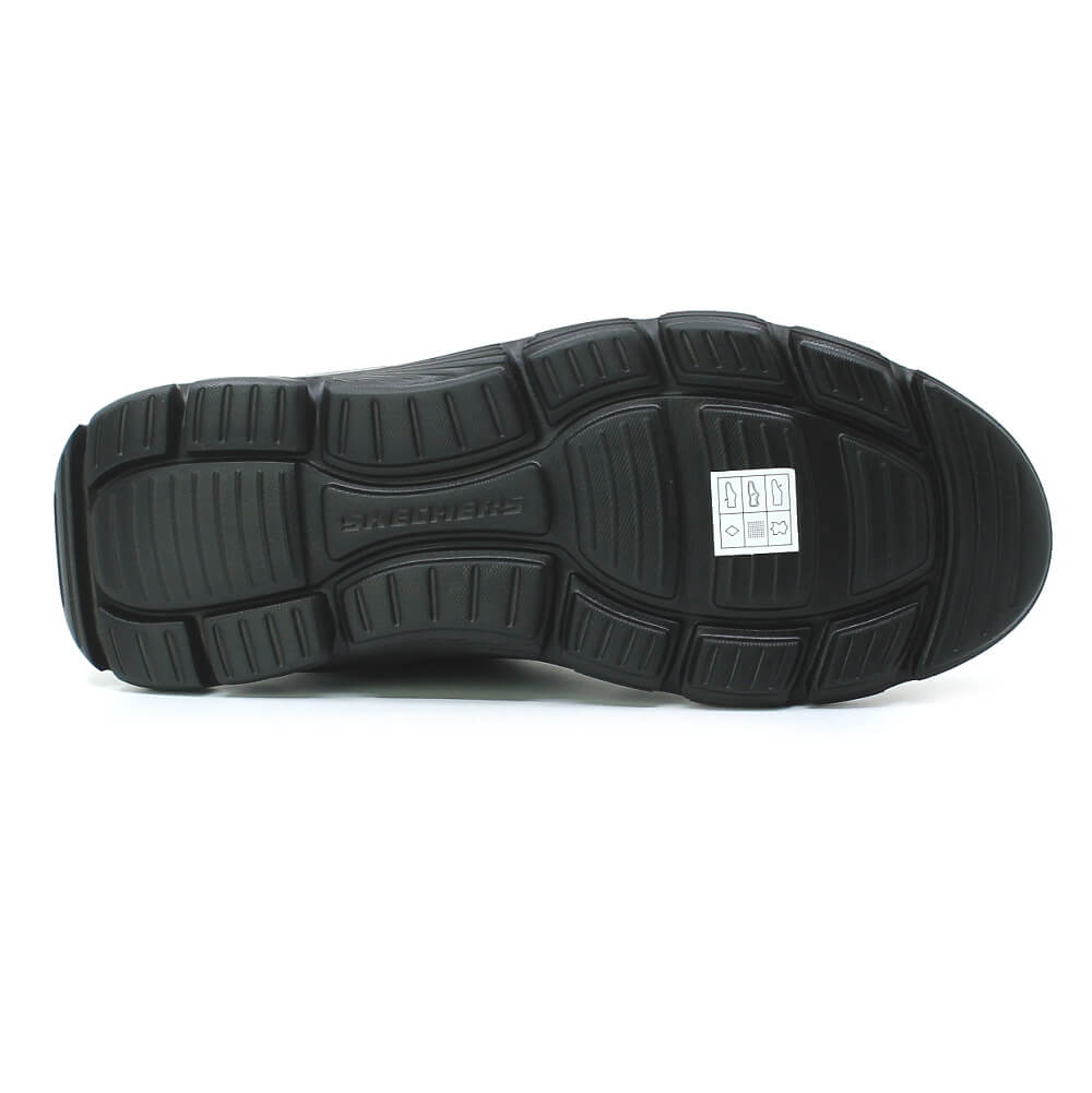 SKECHERS ARCH FIT GARZA RIDLEY 205514/BBK black, pánská obuv