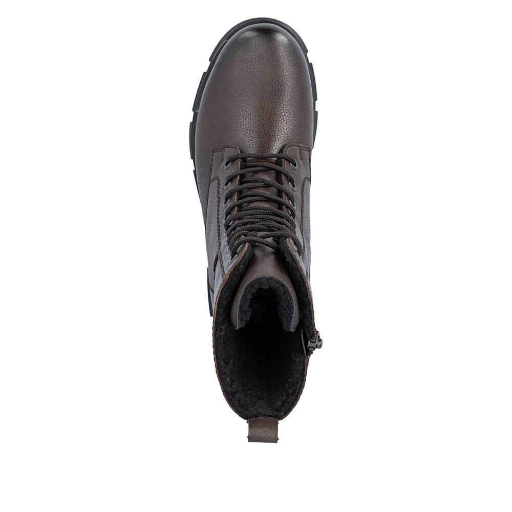 RIEKER Y7116-25 brown, dámská kotníková obuv vel.37