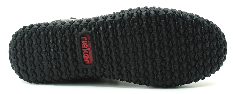 RIEKER Z4218-00 black, dámská kotníková obuv 