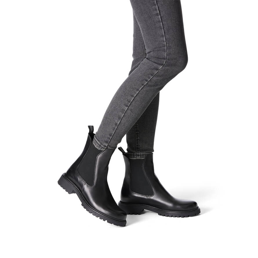 TAMARIS 1-25427-41 black, dámská kotníková obuv vel.36