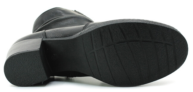 AXEL AXB4471 black, dámské polokozačky vel.36