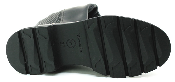 TAMARIS 1-25604-41 black, dámské kozačky vel.37