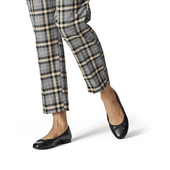 TAMARIS 22116 black, dámské baleriny