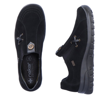 RIEKER L7171-00 black, dámské polobotky