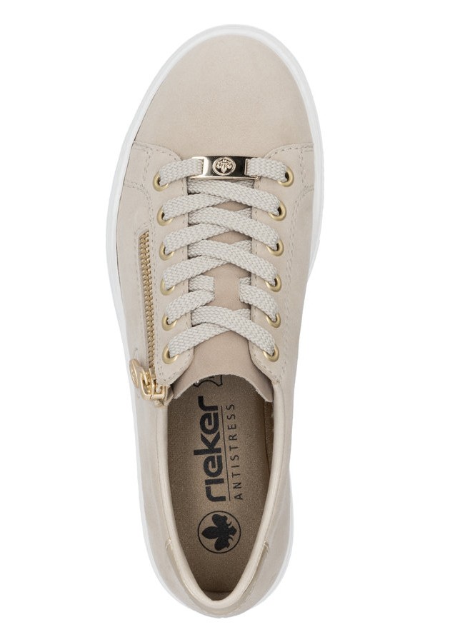 RIEKER L59L1-60 beige, dámské tenisky vel.40