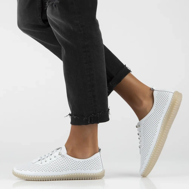 FILIPPO DP6140/25 WH bílá, dámské polobotky