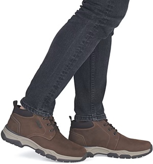 RIEKER 31204-22 brown, pánská kotníková obuv 