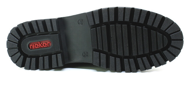 RIEKER Z9447-00 black, dámská kotníková obuv