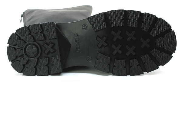 RIEKER Z9856-00 black, dámské kozačky vel.40