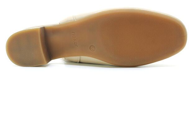 RIEKER 43456-62 beige, dámské lodičky