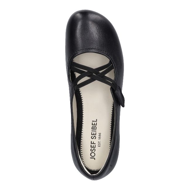 JOSEF SEIBEL 87239 971 100 Fiona 39 black, dámské baleríny vel.39